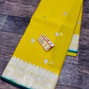 Khaddi georgette Silk Saree