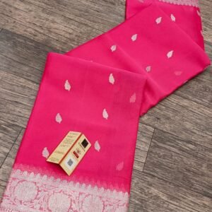 Khaddi georgette Silk Saree