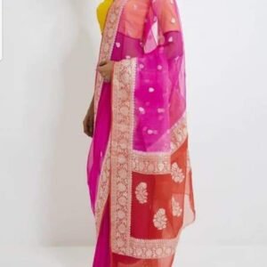 Khaddi georgette Silk Saree