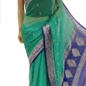 Khaddi georgette Silk Saree