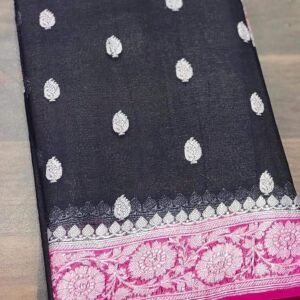 Khaddi georgette Silk Saree