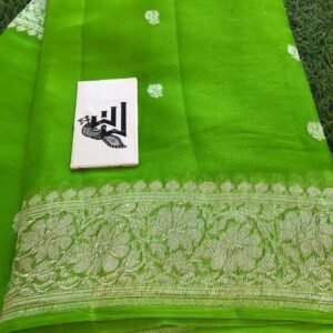 Khaddi georgette Silk Saree