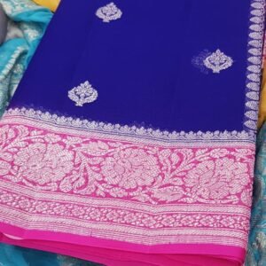 Khaddi georgette Silk Saree