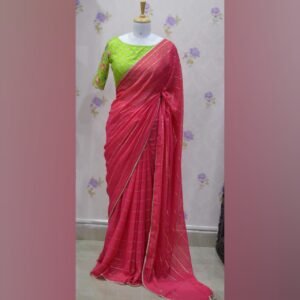 Pure Georgette Saree