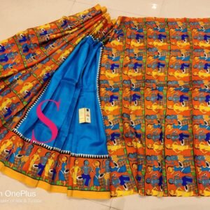 Patachitra pure silk saree
