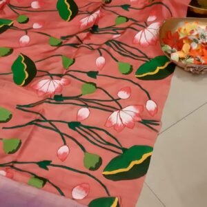 Pure mulberry silk with pichwai art