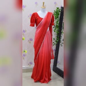 pure georgette saree