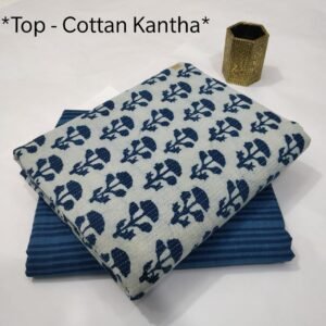 Hand block cotton dress material