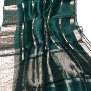Banaras kora organza silk saree